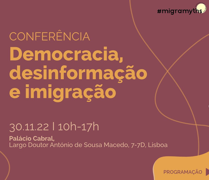 Conferência &lsquo;Democracia, Desinformação e Imigração&rsquo;