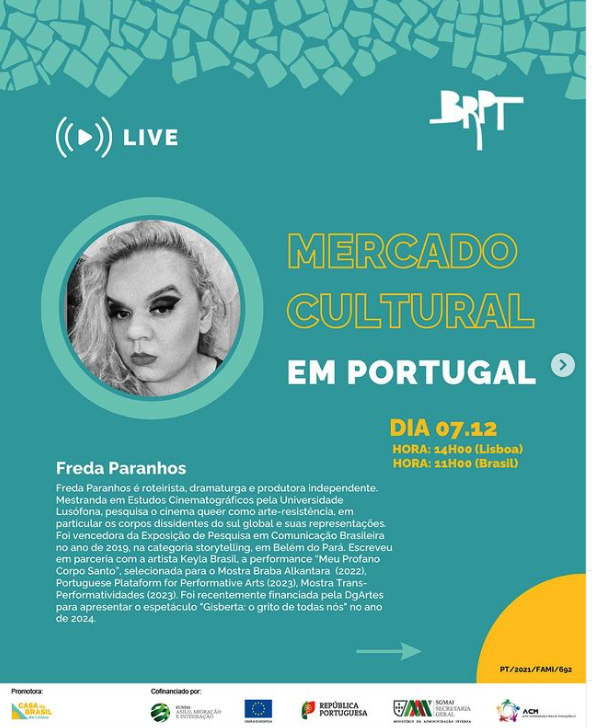 Live: Mercado Cultural em Portugal